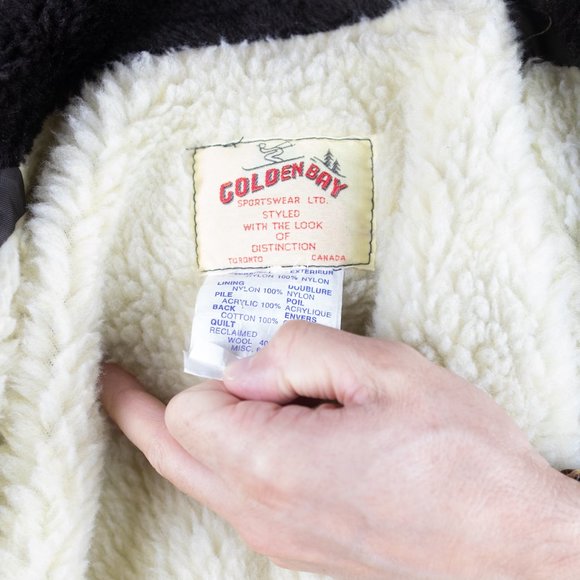 Fleece Lined Vintage Pilot Jacket - Picture 6 of 6